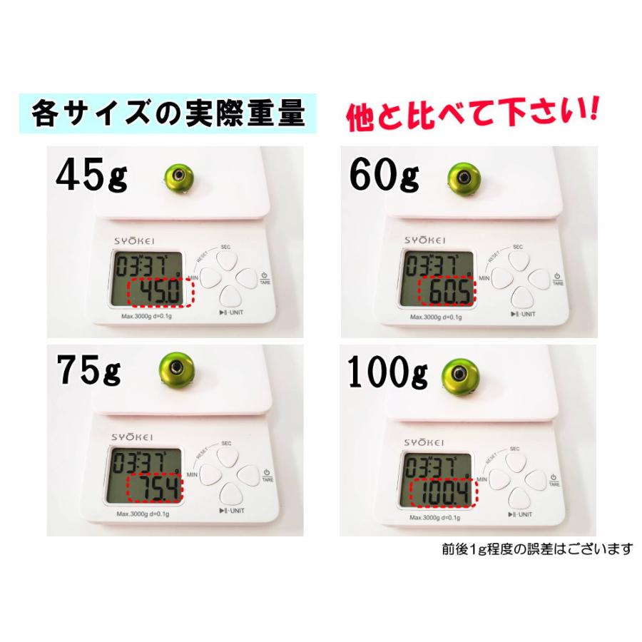 タングステン (全色5個セット) タイラバ ヘッド 鯛ラバ シンカー 保護チューブ付 オレンジ レッド パープル ブラウン グリーン タングステン (全色5個セット) タイラバ ヘッド 鯛ラバ シンカー 保護チューブ付 オレンジ レッド パープル ブラウン グリーン
