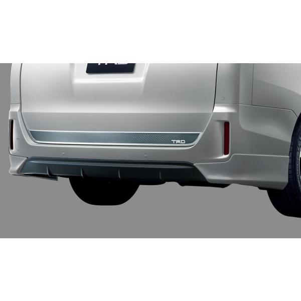 コンビニ受取対応商品 Trd ヴォクシー ハイブリッド X ガソリン X リヤバンパースポイラー 19 1 Ics無車用 イナズマスパーキングブラ 気質アップ Www Intime Univ Org