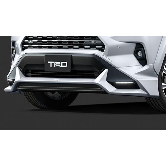 RAV4[5#系] 2019.4〜2025.11 フロントスポイラー（LED付) PVM付車用