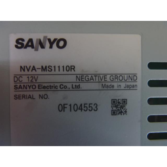 SANYO　NVA-MS1110R　カーナビ/ワンセグ搭載8GメモリーナビCD/SD/WMA対応｜autoparts-kikuchi｜06