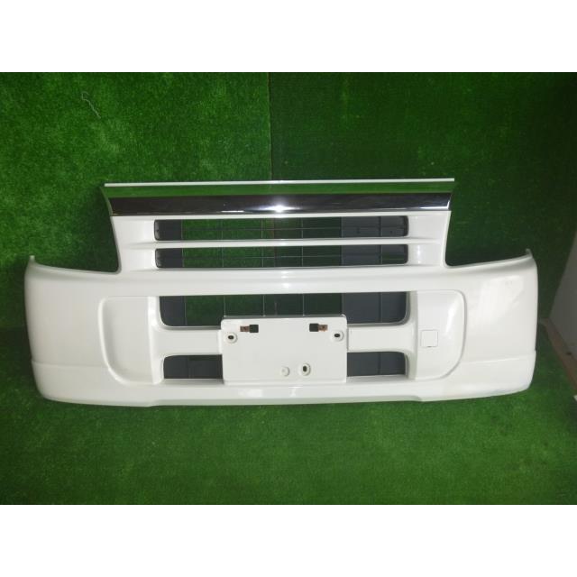 バモスHM2フロントバンパー バモス HM2 フロントバンパー カラー番号YR526M グレースシルバーM