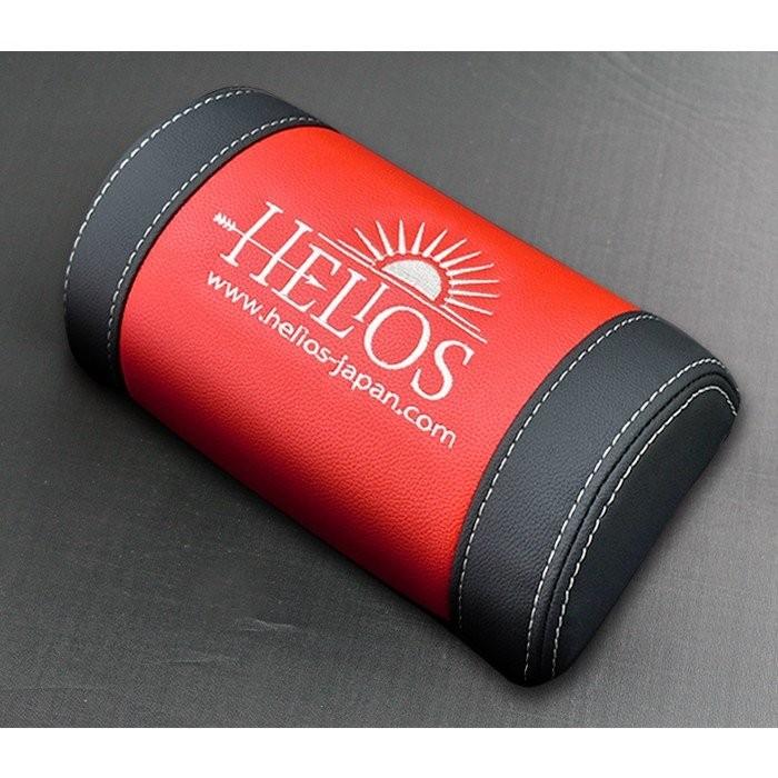 売れ筋商品 HELIOS 汎用 ツートン ネック パッド 2個セット レッド