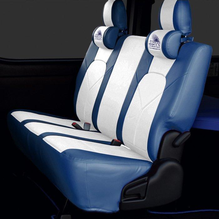 ハイエース用ヘリオス製シートカバー HELIOS 200系ハイエース S-GL PVCレザー シートカバー 【雑誌掲載