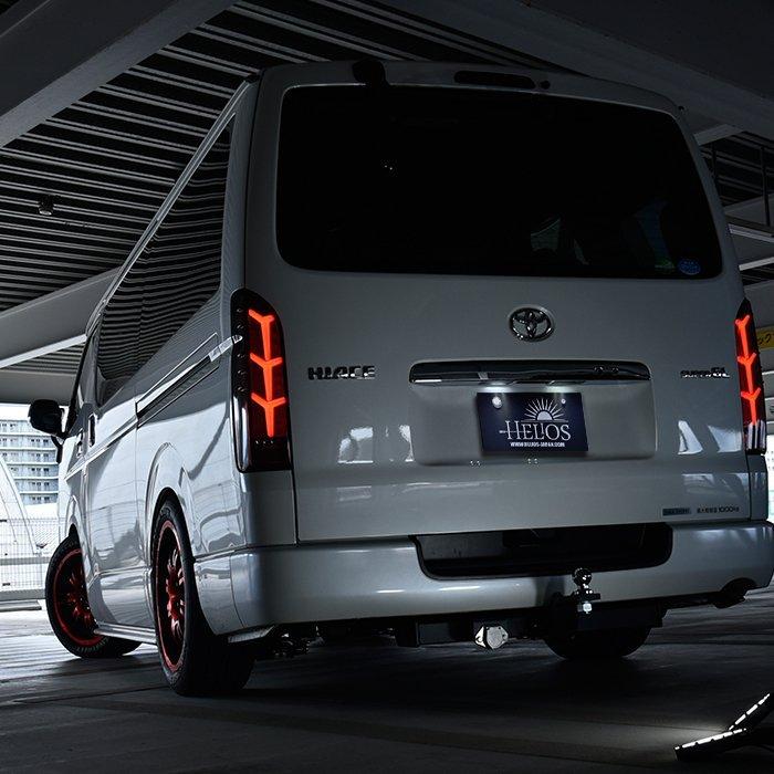 保証期間1年】3D ユーロ ビーム テール ランプ 左右 クリア レッド