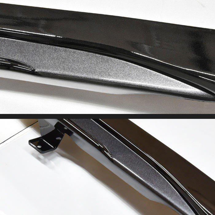 プリウス サイドスカート 塗装品 218ブラック+1G3グレー サイド