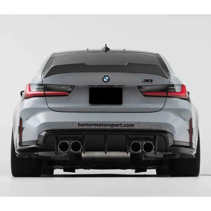 BMW M3(G80)／M4(G82) グロスブラック・リアディフューザー【Turner