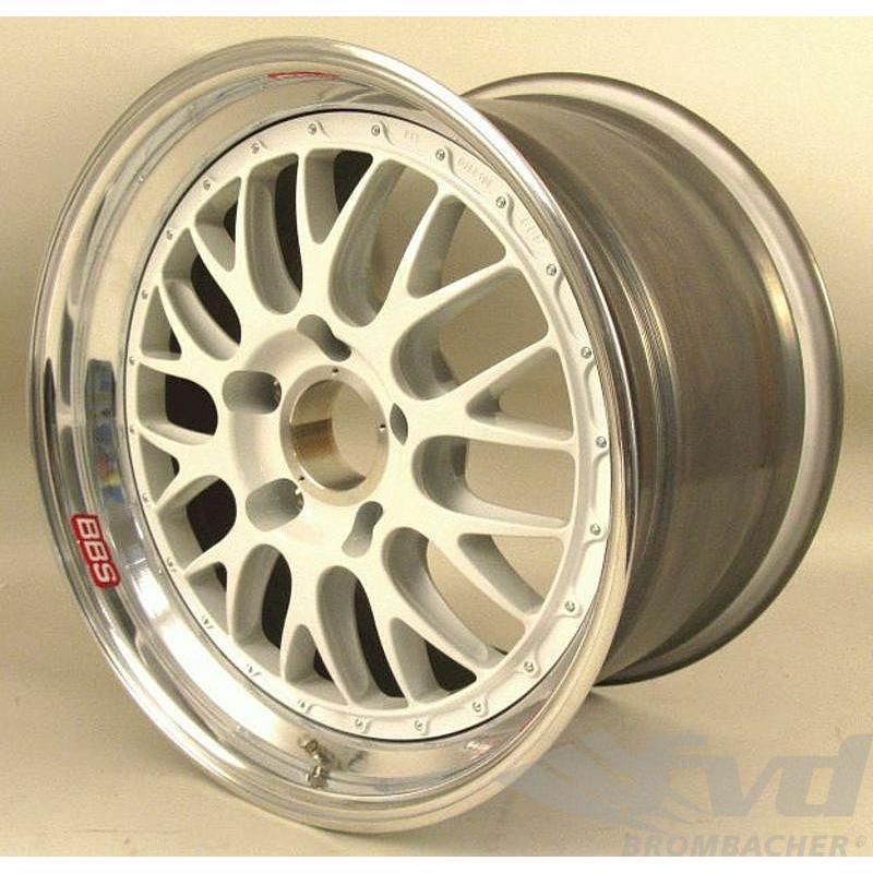 車のパーツ BBS BBS】E88 9x18 ET49 3ピース・フォージドアルミホイール(ホワイト