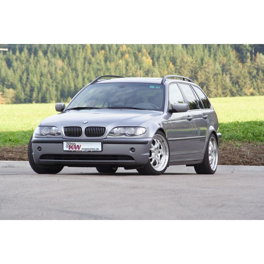 【KW】V2 車強めるサスペンション一揃いの道具 3続きもの(E46・2WD車)用