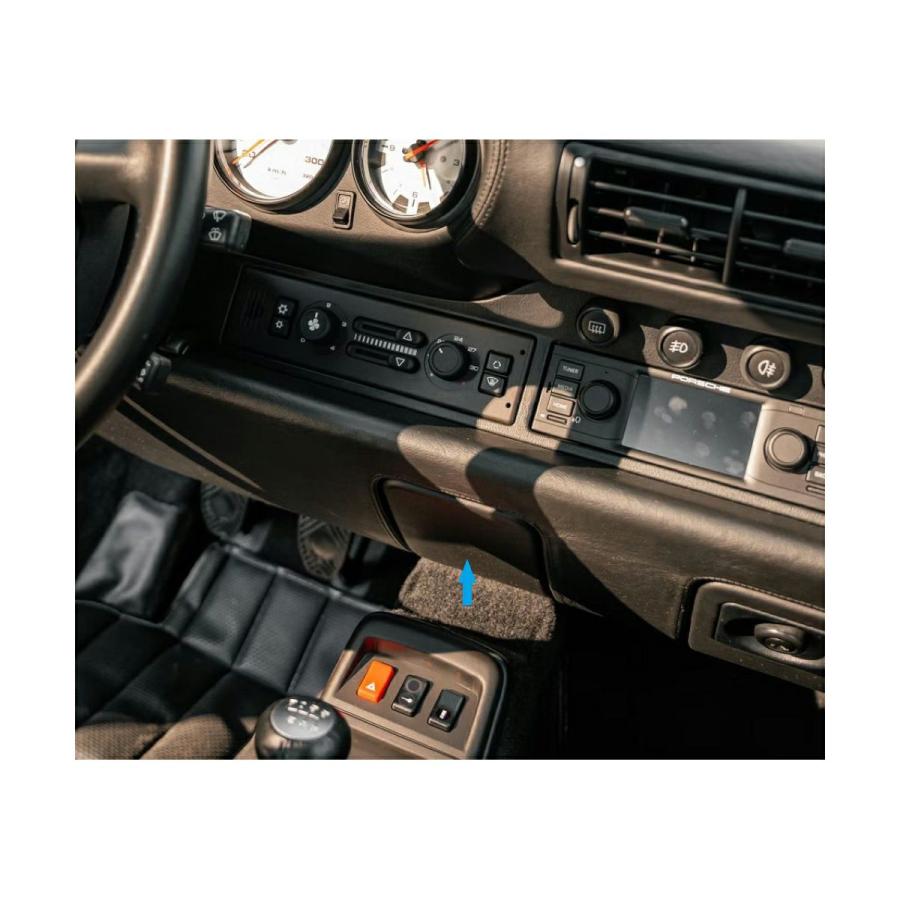 ポルシェ純正】ポルシェ 993／964 アシュトレー カバー ブラック