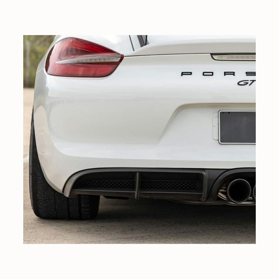 ポルシェ純正】ポルシェ 981ケイマンGT4 リア ディフューザー グリル