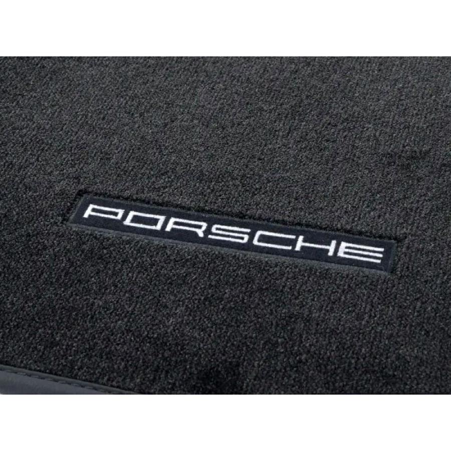 ポルシェ純正】981/987 フロアマット セット ブラック 左ハンドル車