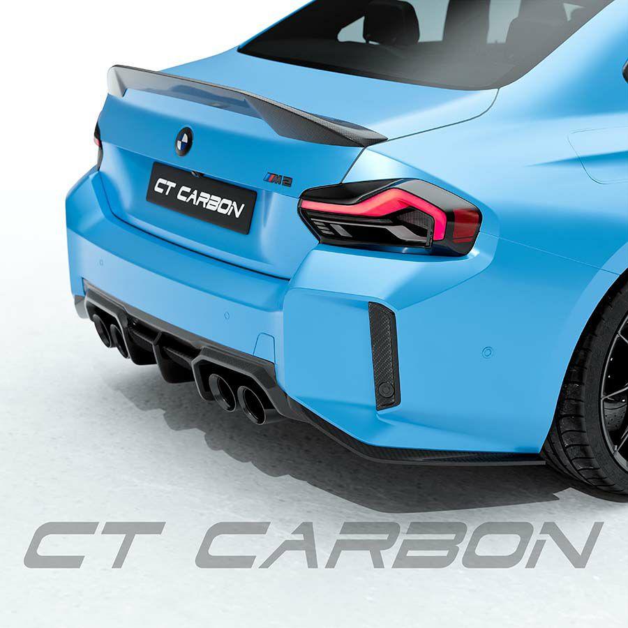BMW M2(G87)／2シリーズクーペ(G42) カーボン・リアスポイラー【CT