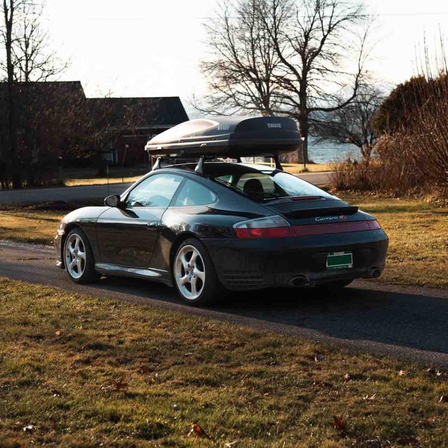 リアデッキ　996 ポルシェ911 ポルシェ 996カレラ/4/4S カーボンファイバー ミニデッキリッド リア