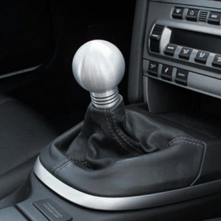 ポルシェ 997/996/993/964 アルミニウムシフトノブ シルバー【Rennline