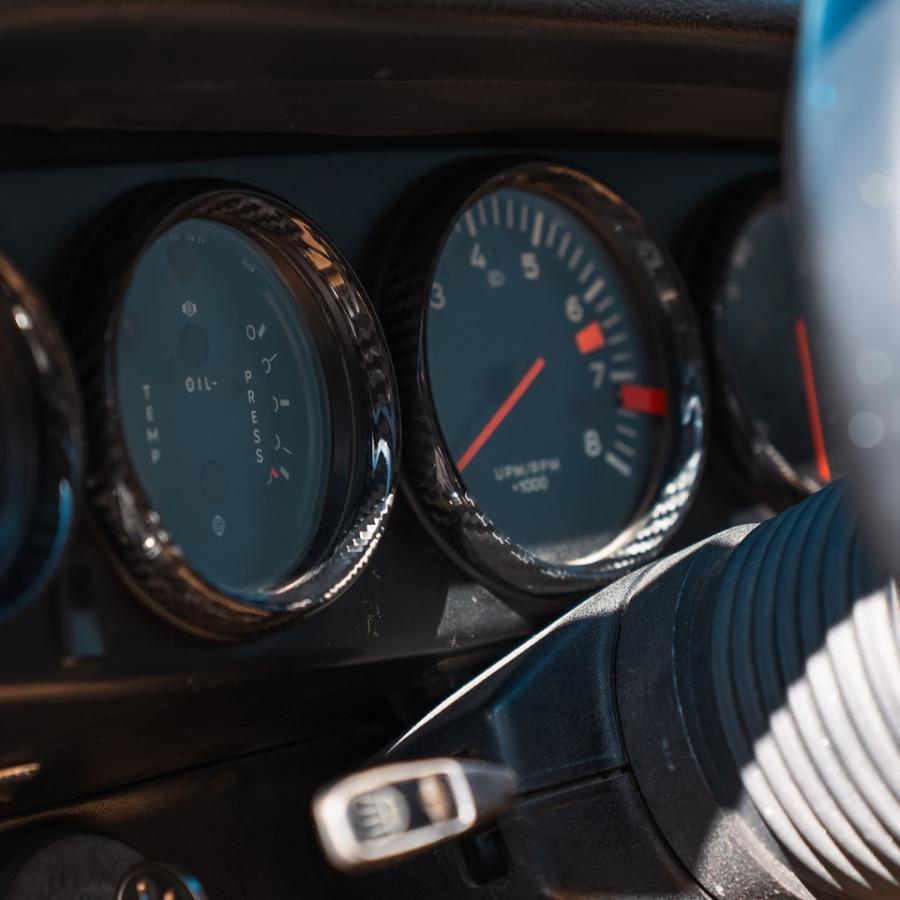 ポルシェ 930／964／993 カーボン・メーターベゼル【Rennline】 : Auto