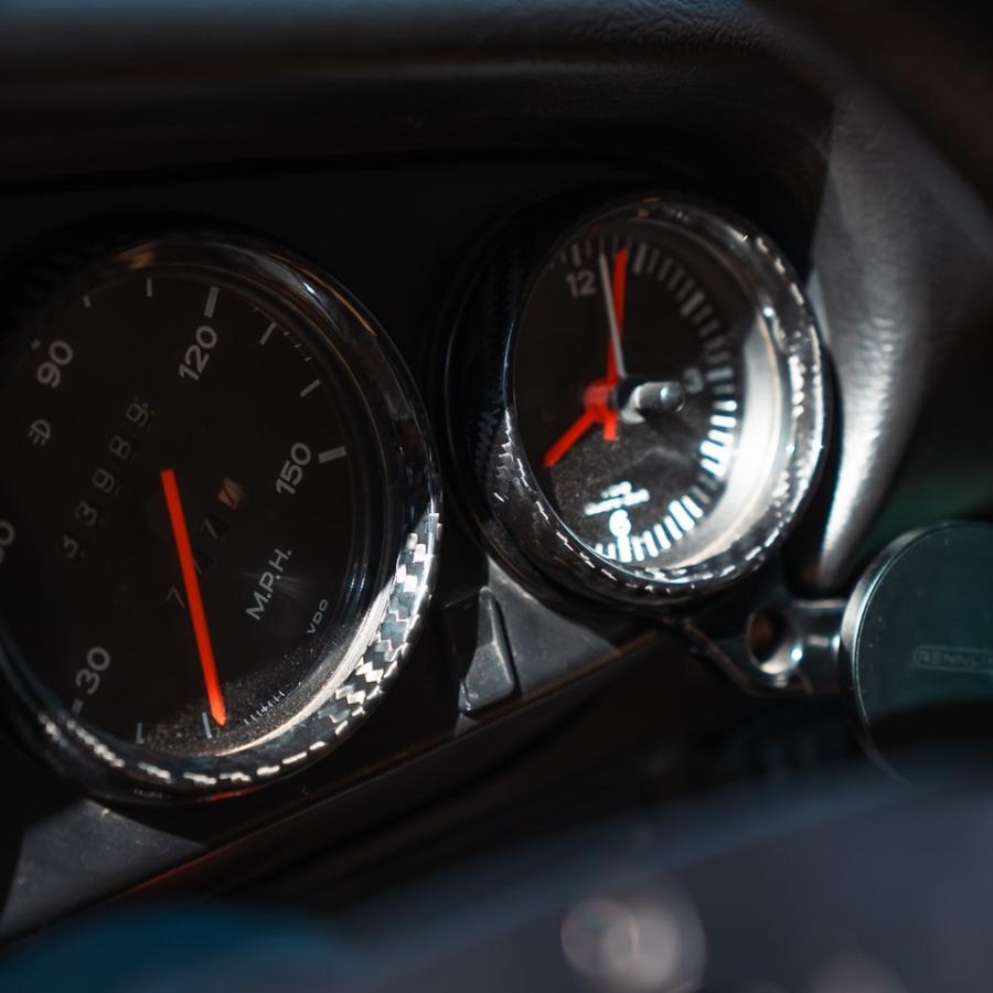 ポルシェ 930／964／993 カーボン・メーターベゼル【Rennline】 : Auto
