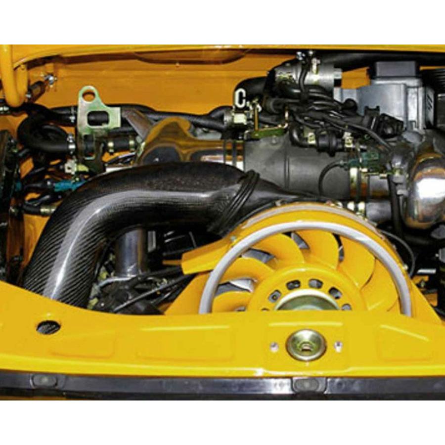 ポルシェ 964/993 カーボンファイバー ヒーターダクト【RENNLINE