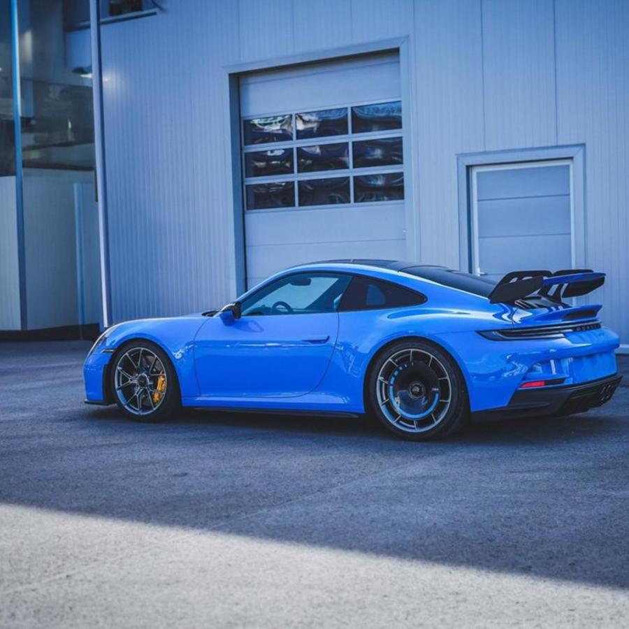 ポルシェ 992GT3 ホイール・エアロディスク(グロスカーボン)【Fabspeed