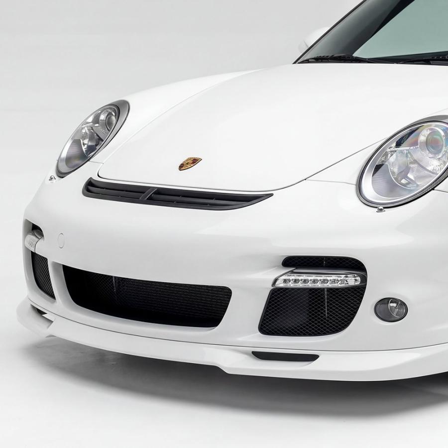 ポルシェ997 ターボ　フロントバンパー ポルシェ 997ターボ前期 フロントバンパー・リップスポイラー【Better