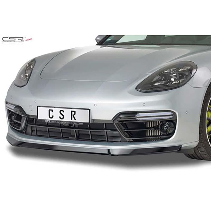 ポルシェ 971パナメーラ グロスブラック・フロントリップスポイラー