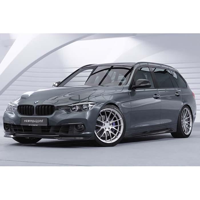 BMW 3シリーズ(F30／F31)後期 グロスブラック・リップスポイラー【CSR