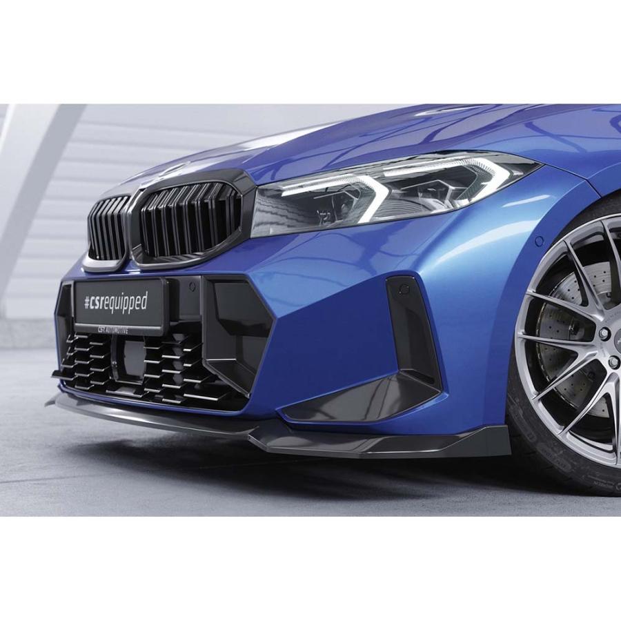 【新品！】 G20 G21 フロントリップスポイラー グロスブラック！ BMW 3シリーズ(G20／G21)後期 グロスブラック・フロントリップ