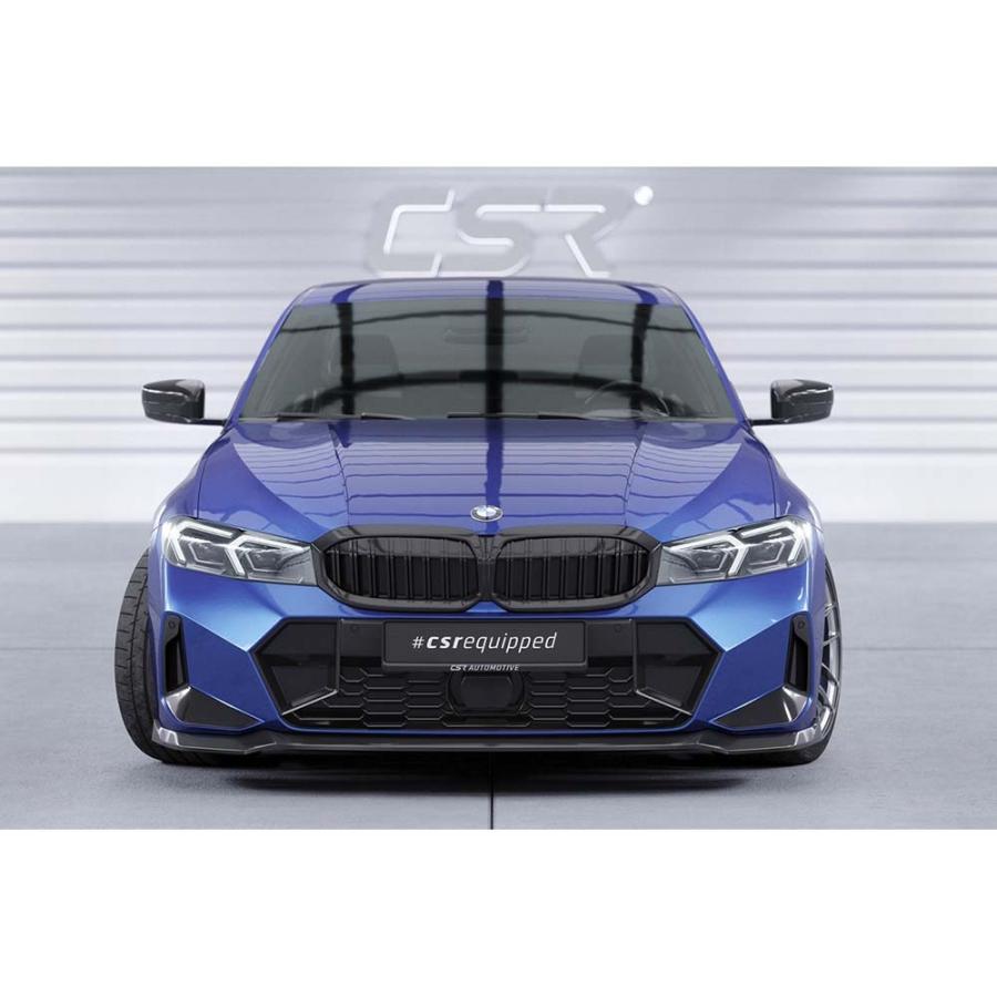 【新品！】 G20 G21 フロントリップスポイラー グロスブラック！ BMW 3シリーズ(G20／G21)後期 グロスブラック・フロントリップ