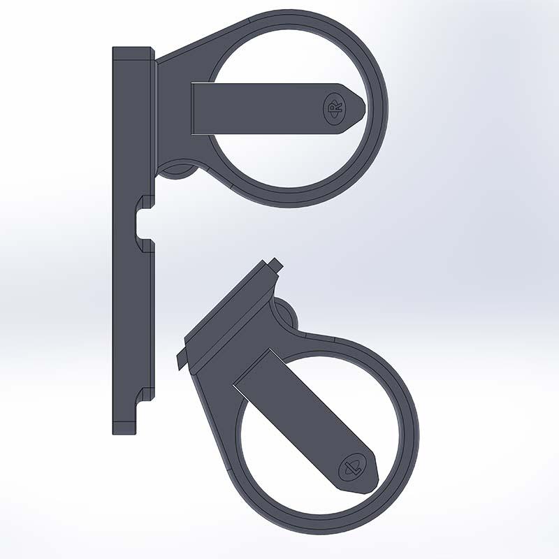 ポルシェ 964／993用ダブルカップホルダー ドリンクホルダーキット