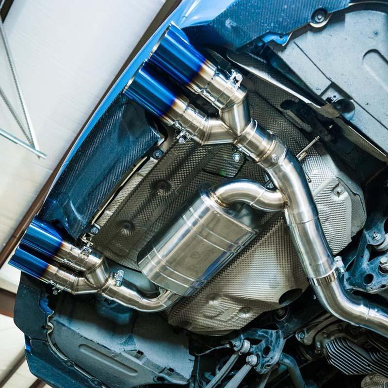 BMW M3(F80)／M4(F82)等 ステンレス・バルブドスポーツマフラー