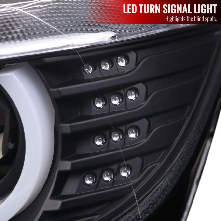 BMW 3シリーズ(F30) プロジェクター ヘッドライト(マットブラックハウジング/クリアレンズ)【Spec-D Tuning】_4