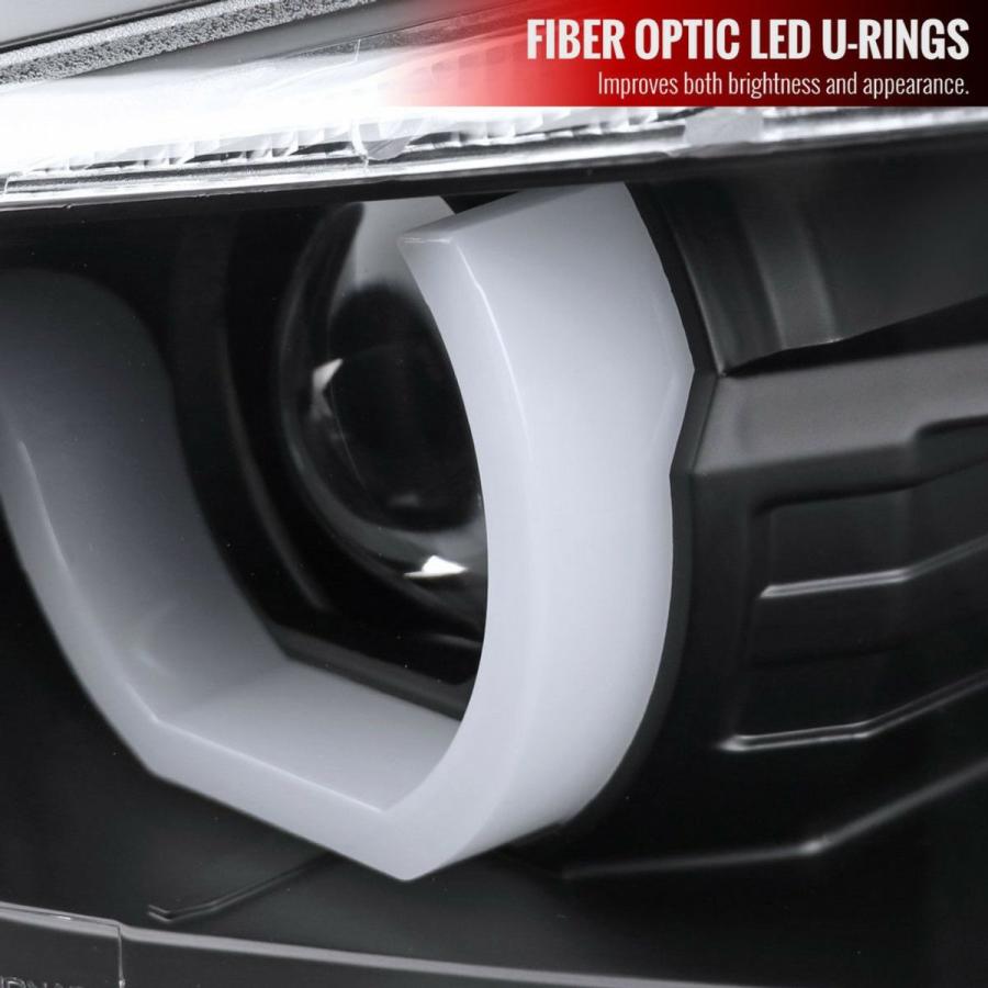 BMW 3シリーズ(F30) プロジェクター ヘッドライト(マットブラックハウジング/クリアレンズ)【Spec-D Tuning】_5