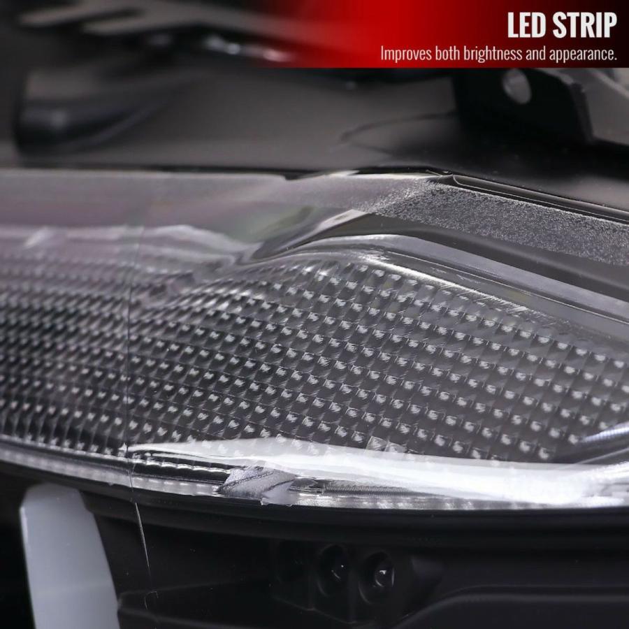 BMW 3シリーズ(F30) プロジェクター ヘッドライト(マットブラックハウジング/クリアレンズ)【Spec-D Tuning】_6