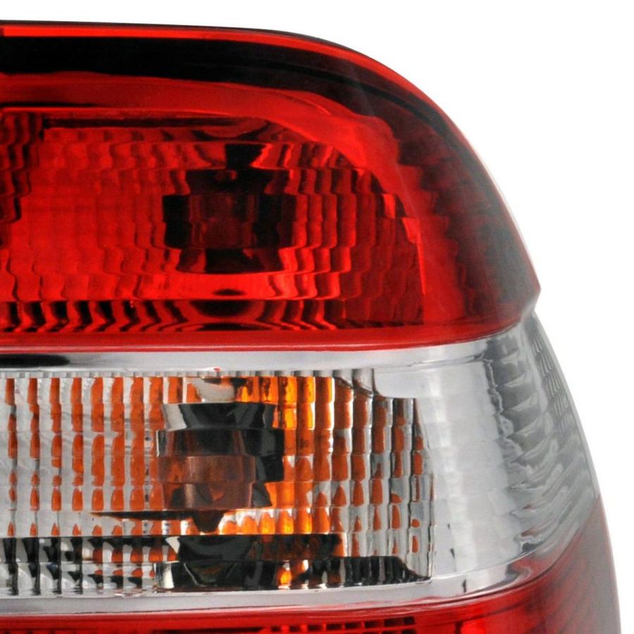 BMW 3シリーズ(E46)前期 テールライト (クローム/レッドクリア)【Spec-D Tuning】
