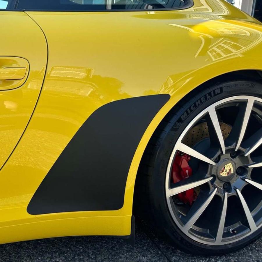 991カレラ、カレラS用ナンバーステー試作品 ポルシェ 991カレラ／カレラS マグネティック・ストーンガード