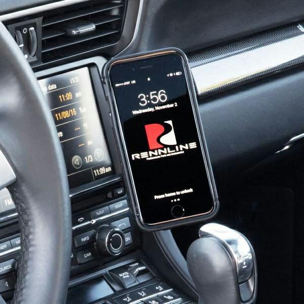 RENNLINEポルシェ991/ボクスター/ケイマン専用マグネットスマホホルダー ポルシェ 991/ボクスター/ケイマン専用 マグネットスマホホルダー