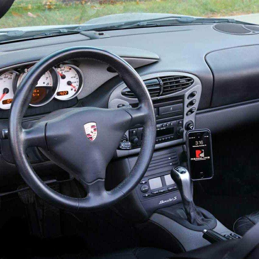 ポルシェ 996/986ボクスター専用 マグネット・スマホホルダー(センター
