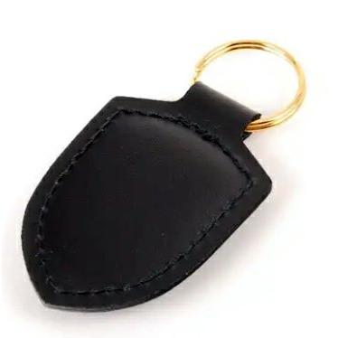 ポルシェ純正】ポルシェ クレスト キーリング ブラック WAP0500900E