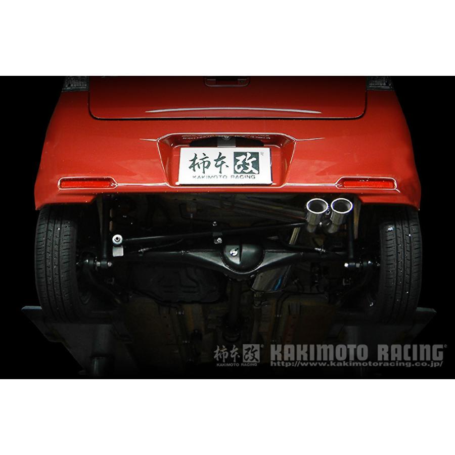 個人宅発送可能 柿本 マフラー KRnoble Ellisse クリスタルAB フレア