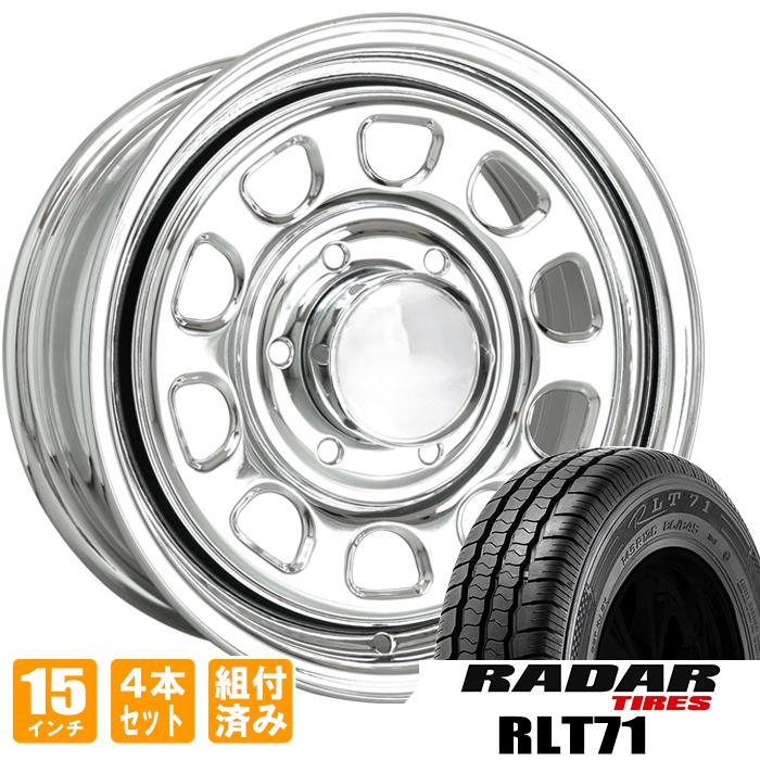 DAYTONA（デイトナ） 15インチ オール メッキ レーダー RADAR RLT71 
