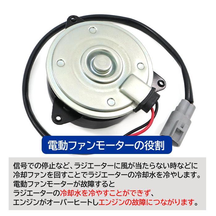 MANA　送料込み　フィン付き 安心の6ヶ月保証 電動ファンモーター 17120-50M20 ターボ車不可