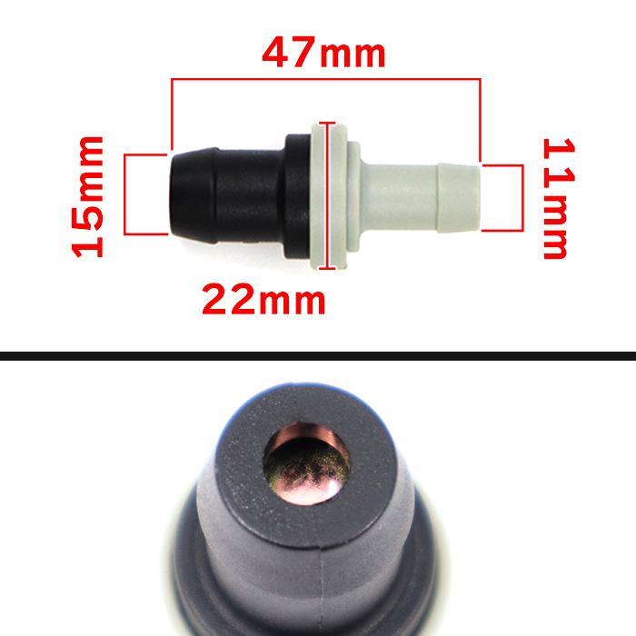 安心の6ヶ月保証 MRワゴン MF21S MF22S MF33 PCVバルブ  1個 18118-78G50 アイドル スピード コントロール バルブ｜autopartssunrise｜03