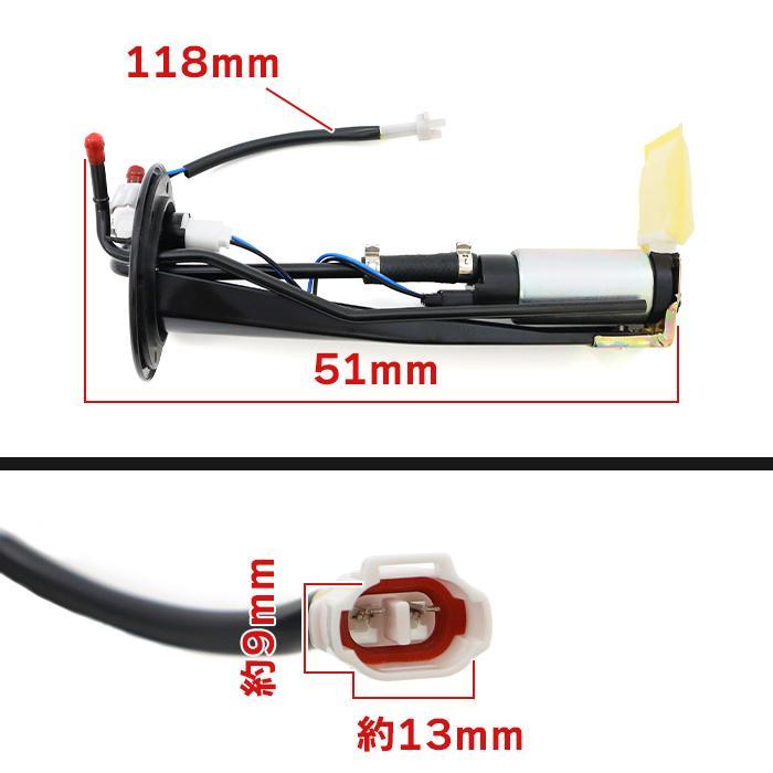 安心の6ヶ月保証 スズキ ジムニー JA22W 燃料ポンプ フューエルポンプ 1個 15100-80C30  互換品 純正交換｜autopartssunrise｜02