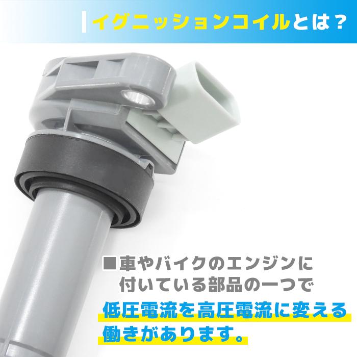 安心の6ヶ月保証 ダイハツ ムーヴ L150S イグニッションコイル 3本
