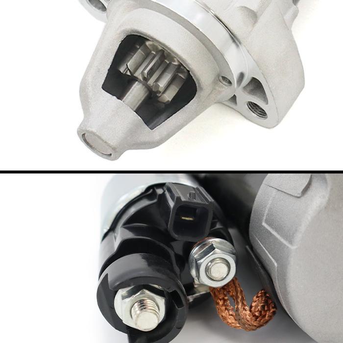 安心の6ヶ月保証 ホンダ フィット GE6 スターターモーター セルモーター 31200-RB0-003 0986JR18409UB 互換品 純正交換｜autopartssunrise｜04