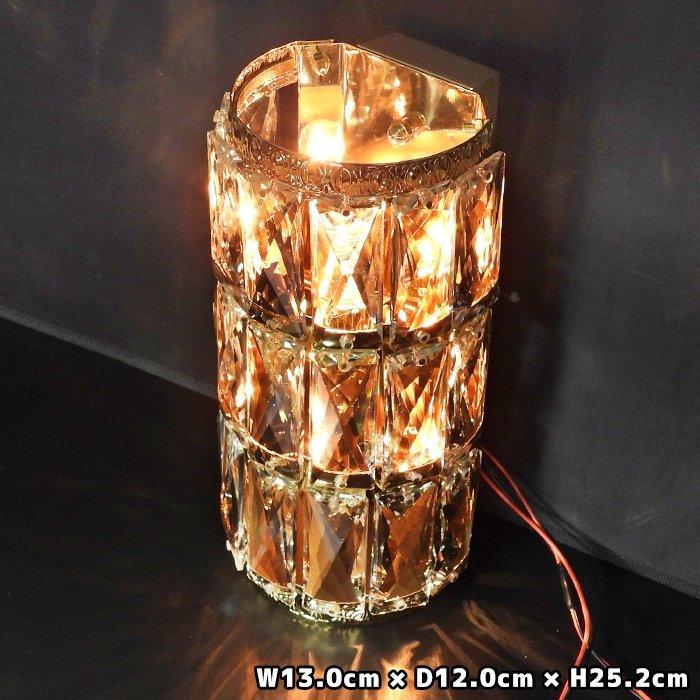 ラスト1点 豪華 シャンデリア 円柱灯 壁掛 B02 2個セット 12V / 24V
