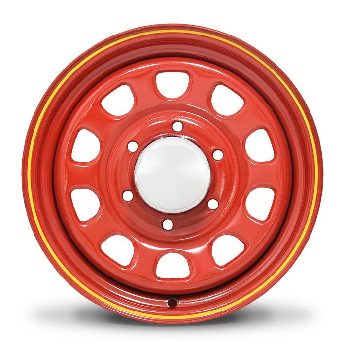 DAYTONA（デイトナ） 15インチ レッド ナンカン CW-20 WSW 195/80R15