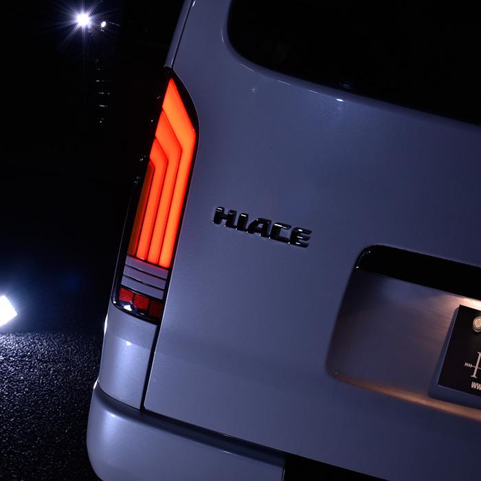 保証期間1年】 200系 ハイエース テール ランプ LED フル ビーム