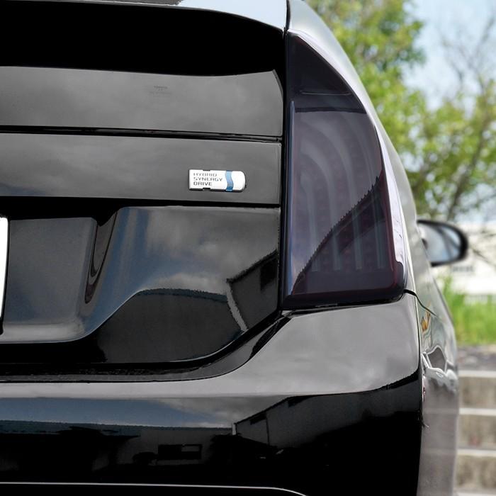 1年保証付き ZVW30 プリウス LED ビーム テール ランプ スモークレッド