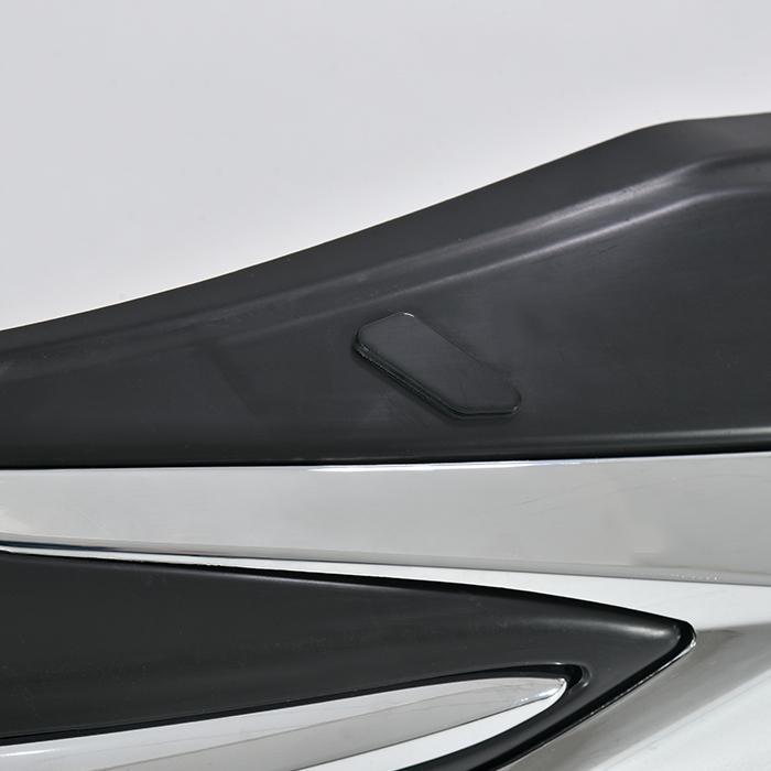 3点フルセット 未塗装 LED無し ZVW50 プリウス 後期 ハーフ エアロ