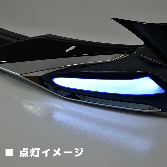 塗装済み ZVW50 プリウス 後期 エアロ フルセット LEDあり フロント
